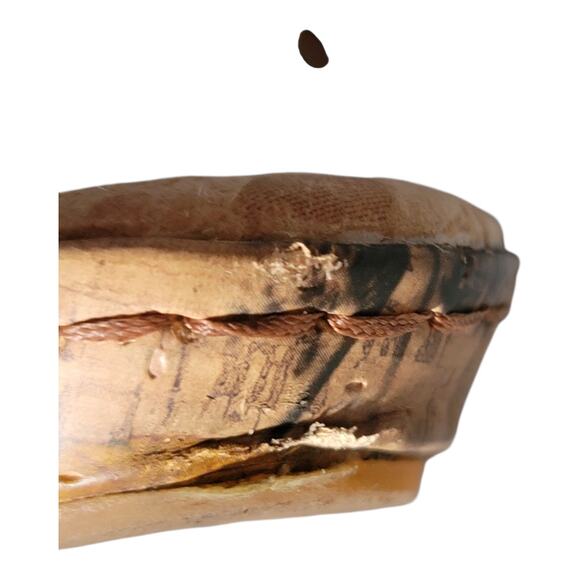 BOC Born Concept Women's Leather Floral Platform Slingback Sandals Brown Sz 7 - Picture 11 of 12